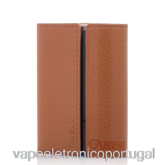 Vape Eletrônico Ccell Fino 510 Bateria Cacau/lua Cinza